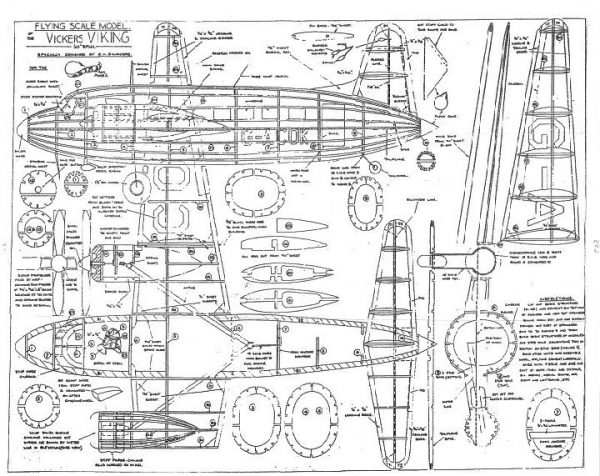 VICKERS VIKING - AMA - Academy of Model Aeronautics