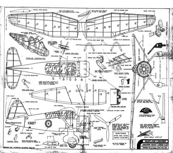 WESTLAND LYSANDER (No templates) - AMA - Academy of Model Aeronautics
