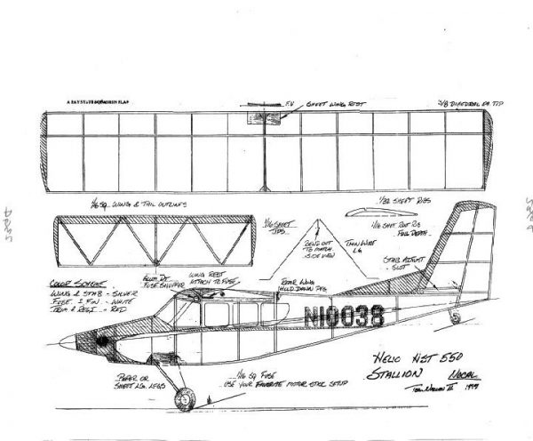 HELIO H S T 550 STALLION – AMA – Academy of Model Aeronautics