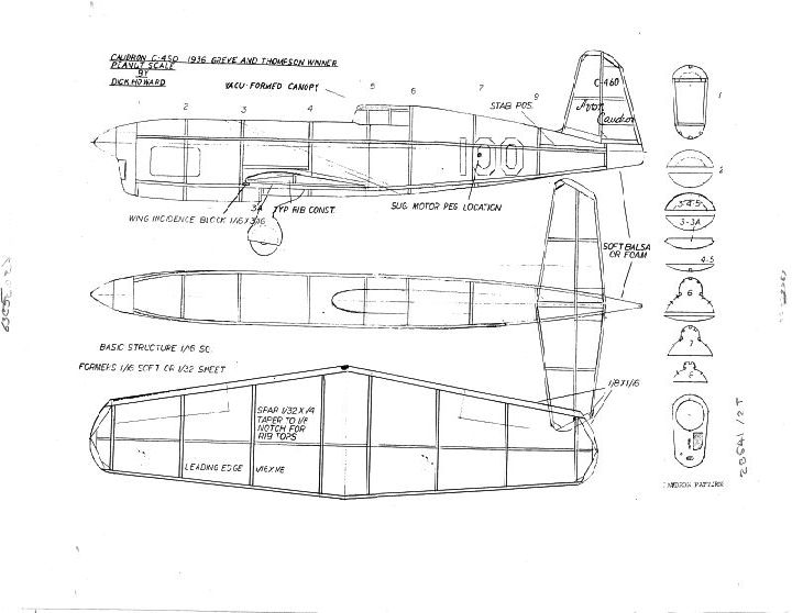 CAUDRON C 460 – AMA – Academy of Model Aeronautics