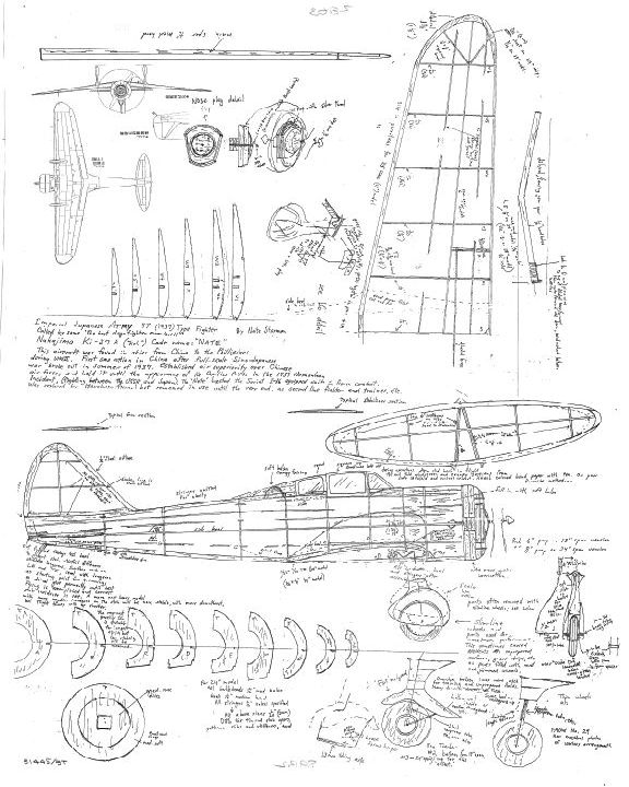 NAKAJIMA K 127 NATE – AMA – Academy of Model Aeronautics