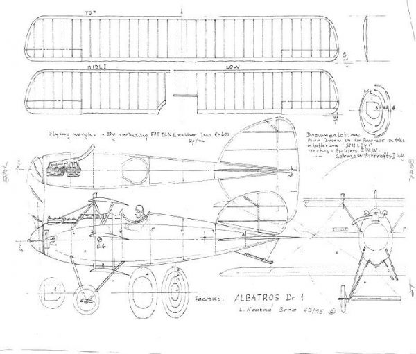 ALBATROS DR 1 – AMA – Academy of Model Aeronautics