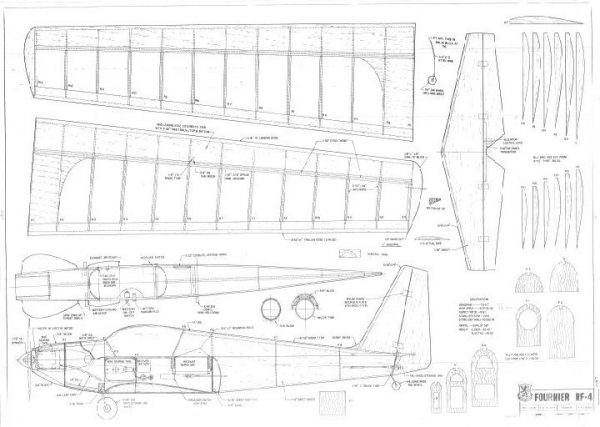 FOURNIER RF-4 (RCM) – AMA – Academy of Model Aeronautics