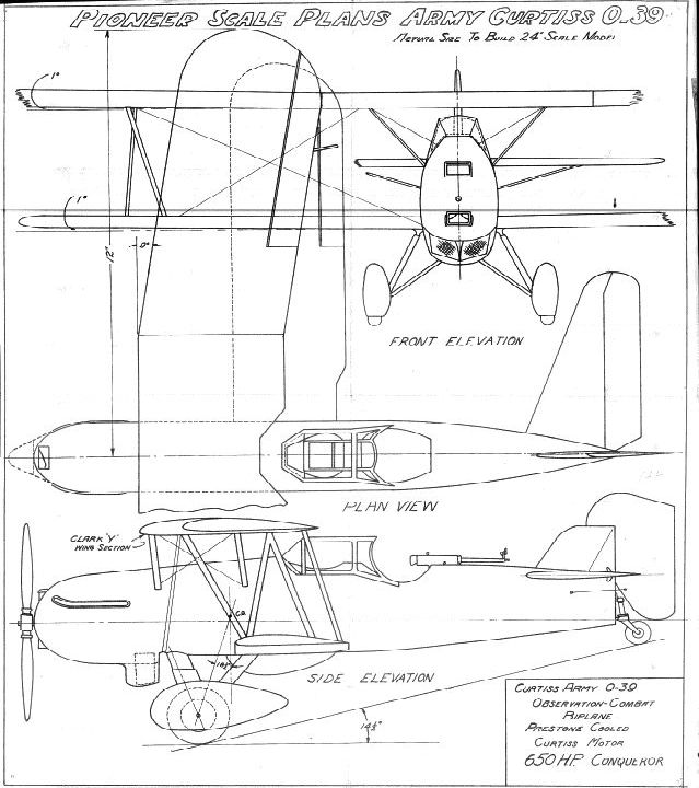 ARMY CURTISS 0-39 – AMA – Academy of Model Aeronautics