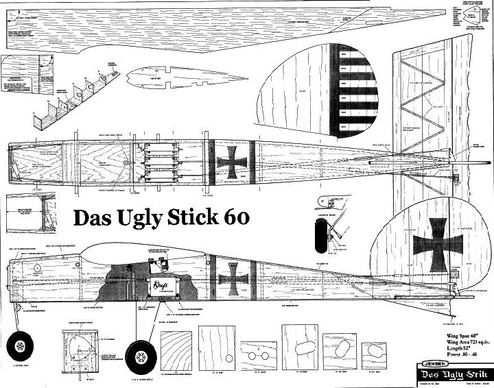 DAS UGLY STIK 60 – AMA – Academy of Model Aeronautics