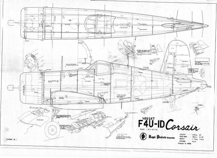 F4U-1D Corsair 'Royal Navy ' 1:72, 00296