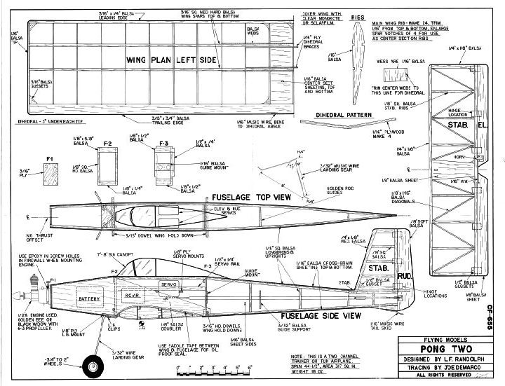 PONG TWO – AMA – Academy of Model Aeronautics