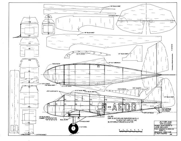 AUTOPLANE - Aeronautics - of Model AMA Academy
