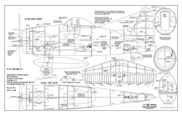 Grumman F8f Bearcat Ama Academy Of Model Aeronautics