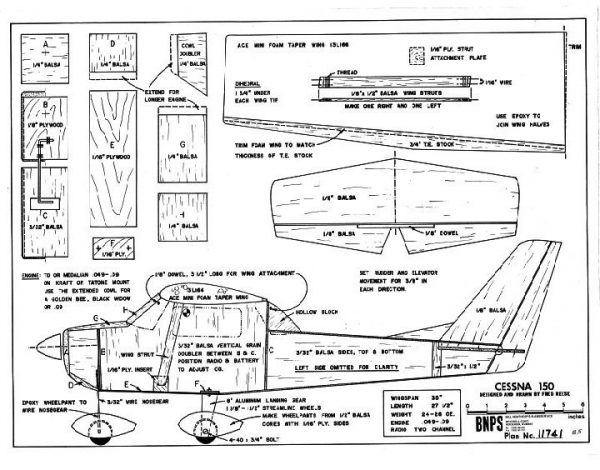 CESSNA 150 – AMA – Academy of Model Aeronautics