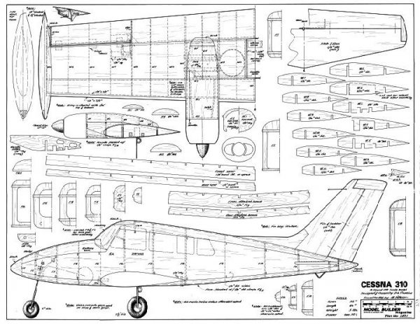 CESSNA 310 – AMA – Academy of Model Aeronautics