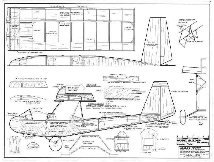 WOODIE’S PUSHER – AMA – Academy of Model Aeronautics