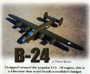 B-24 D LIBERATOR – AMA – Academy Of Model Aeronautics